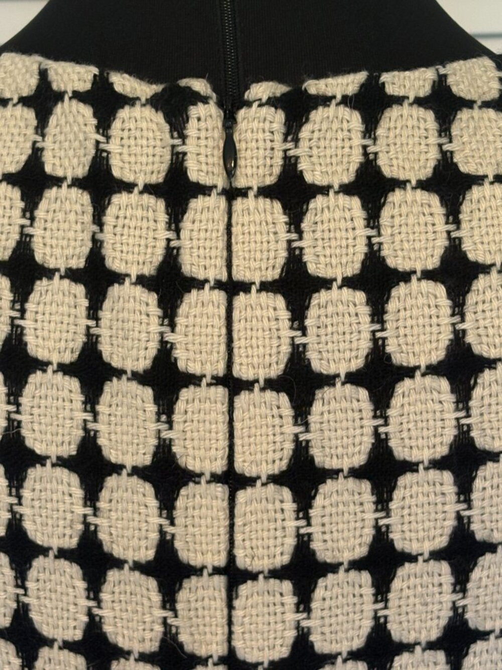 Pim + Larkin Geometric Print Sheath Dress, Black & Cream S - Picture 3 of 6